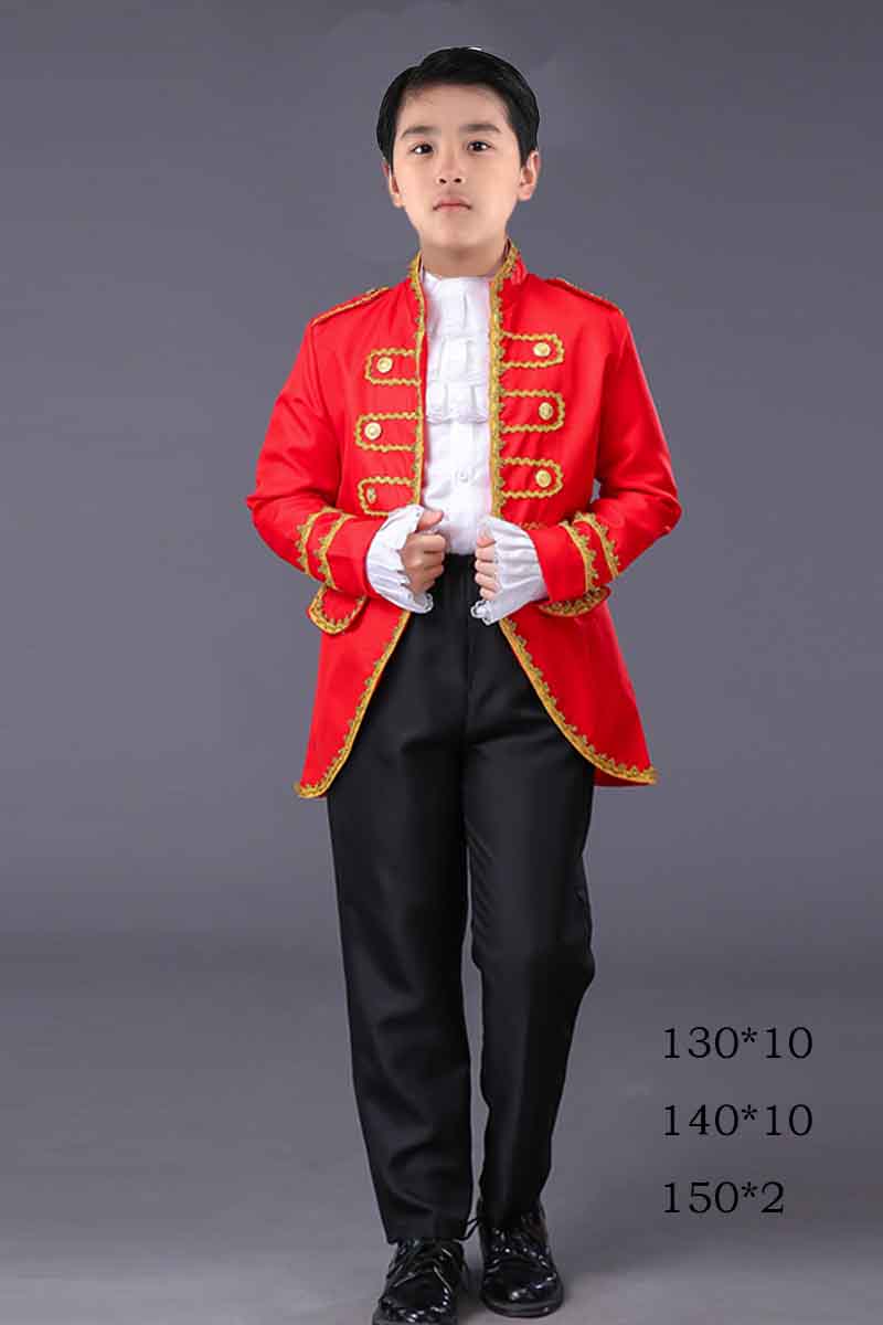 儿童西欧服装宫廷服装国王服西班牙舞蹈服装XOBT05