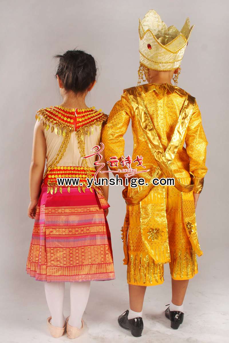 儿童印度舞肚皮舞演出服装YDBT01