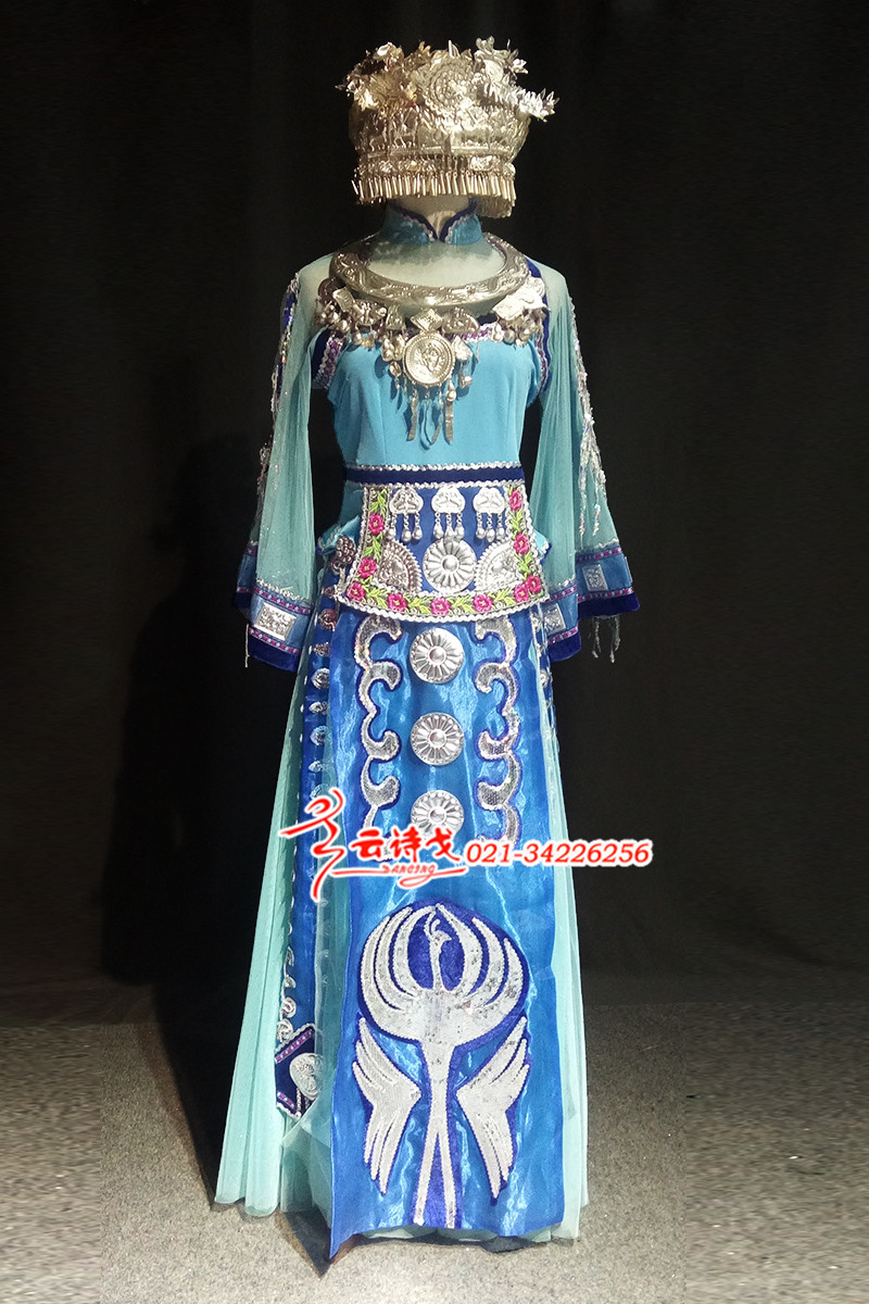 56民族新款演出服装少数民族服装傣族XKTMZ03