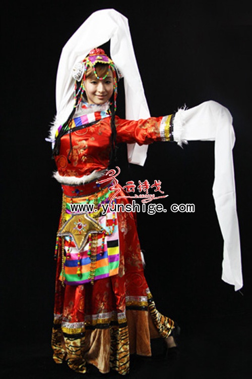 56个少数民族 演出服 藏族ZZG14