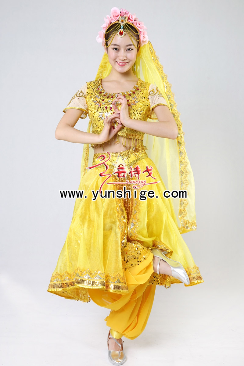 舞蹈服装印度舞服装印度纱丽YDG68