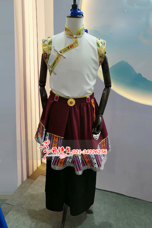 M ZZB41新款系列民族演出服装藏族舞蹈服装出租定制